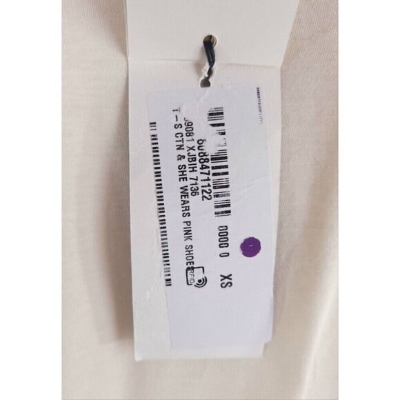 Gucci "He Wears Pink Shoes" Short Sleeve T-Shirt XS Mens Beige Sequin Tee NWT - Picture 7 of 16